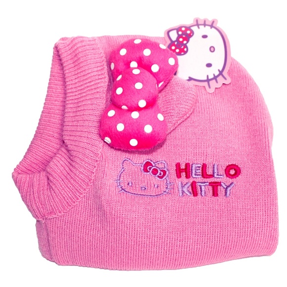 SANRIO HELLO KITTY Toddler Knit Beanie/Balaclava - Picture 1 of 3